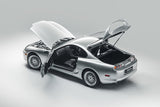 1:18 Toyota Supra A80 w/BBS Wheels -- Silver -- Whelart