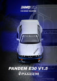(Pre-Order) 1:64 BMW E30 M3 PANDEM -- Silver/Blue -- INNO64
