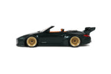 1:18 Porsche 911 (997-2) Old & New Convertible -- Dark Green -- GT Spirit GT548