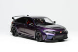 1:18 Honda Civic Type-R (FL5) Customised -- Chameleon Purple -- Motorhelix M85326
