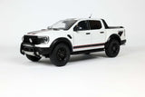 1:18 Ford Ranger Raptor 2024 -- White w/Black Stripes -- Solido