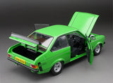 1:18 1976 Ford Escort MKII RS Mexico -- Signal Green -- Sunstar