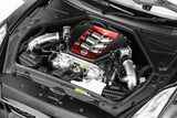 (Pre-Order) 1:18 Nissan GTR NISMO (R35) Special Edition 2022 -- Meteor Flake Black Pearl -- Motorhelix M83529