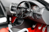 1:18 Honda Civic Type R (EK9) -- MOTUL Matte Black -- Motorhelix M85010