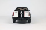 1:18 Ford Ranger Raptor 2024 -- White w/Black Stripes -- Solido