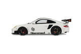 1:18 Porsche 911 (997) Turbo LB-Works -- "Slammed" White -- GT Spirit GT958