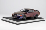 1:18 Nissan R32 Skyline GTR Customised -- Midnight Purple -- Motorhelix MH027CP