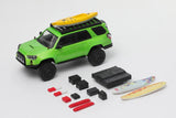 1:64 Toyota 4Runner Widebody 2018 -- Green w/Accessories -- GCD