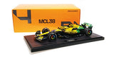 1:12 2024 Oscar Piastri -- Monaco GP (Senna) -- #81 McLaren MCL38 -- Minichamps