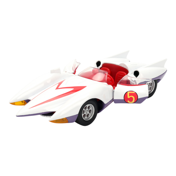(Pre-Order) 1:32 Speed Racer - Mach 5 #5 White -- JADA