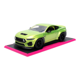 1:24 2025 Ford Mustang RTR Spec 5-D -- Lime Green -- JADA: Pink Slips