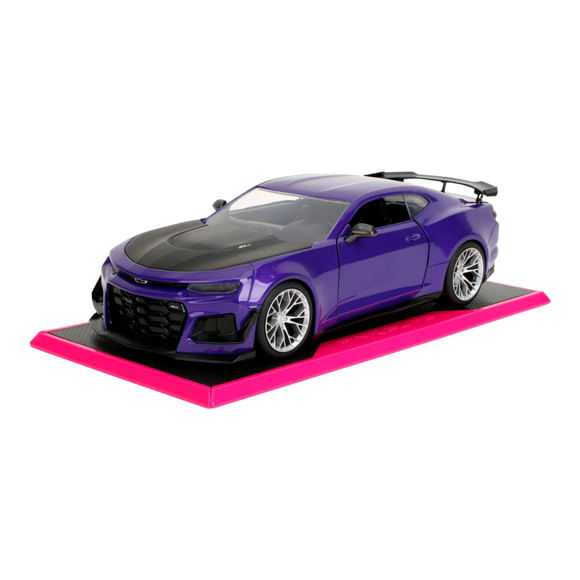 1:24 2024 Chevrolet Camaro ZL1 1LE -- Purple -- JADA: Pink Slips