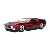 1:24 1973 Ford Mustang Mach 1 -- Candy Red -- JADA: Big Time Muscle