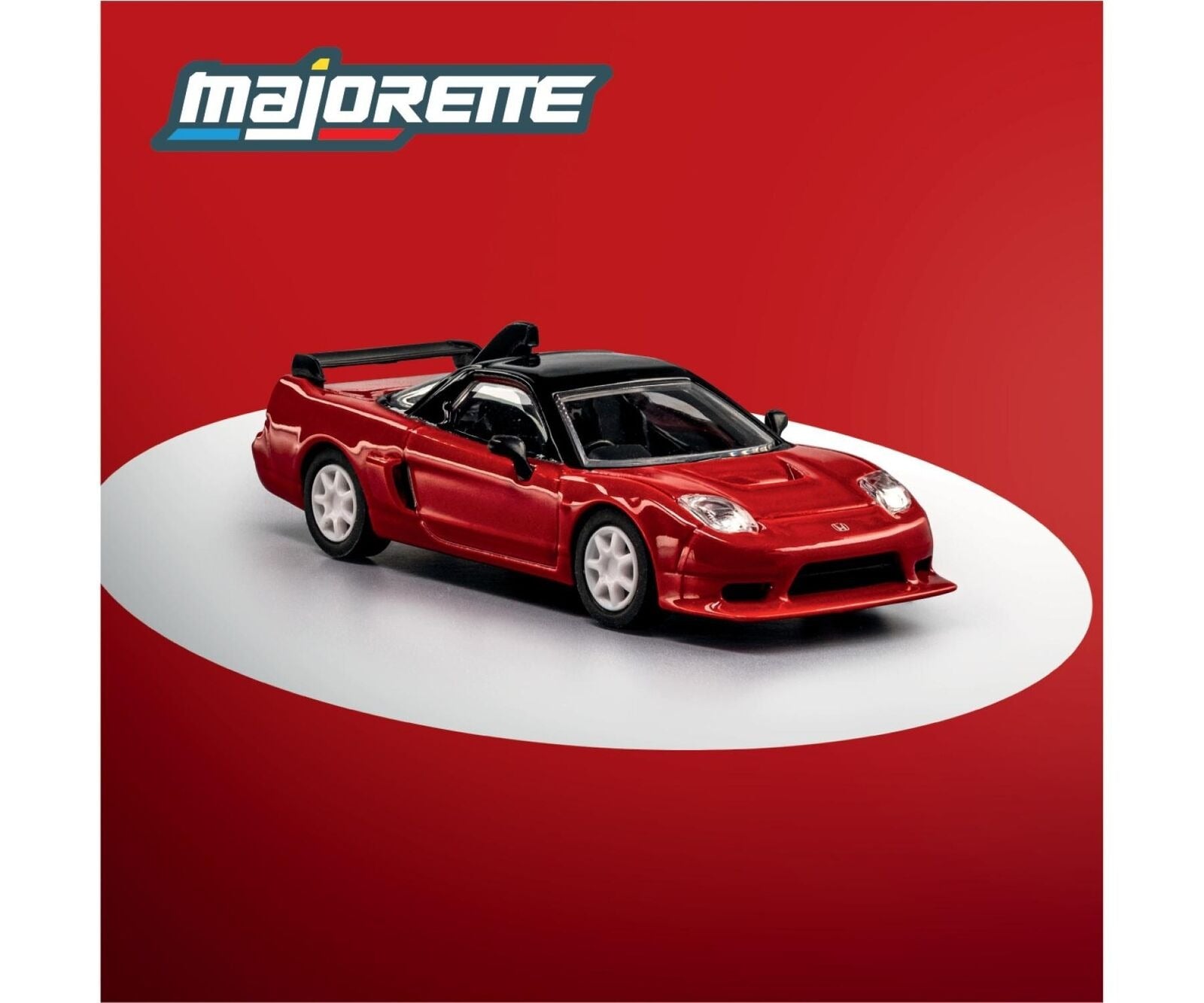 1:64 1995 Honda NSX-R GT -- Red -- Majorette: Collection Deluxe