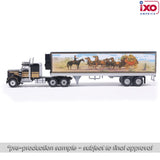 1:64 1976 Kenworth W900 with Trailer -- Black w/Western Graphics -- IXO Models