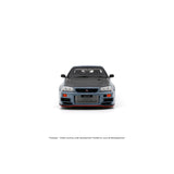(Pre-Order) 1:18 Nissan Skyline GTR (BNR34) w/ Body Kit -- Stealth Grey -- Ottomobile