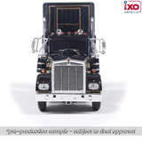 1:64 1976 Kenworth W900 with Trailer -- Black w/Western Graphics -- IXO Models