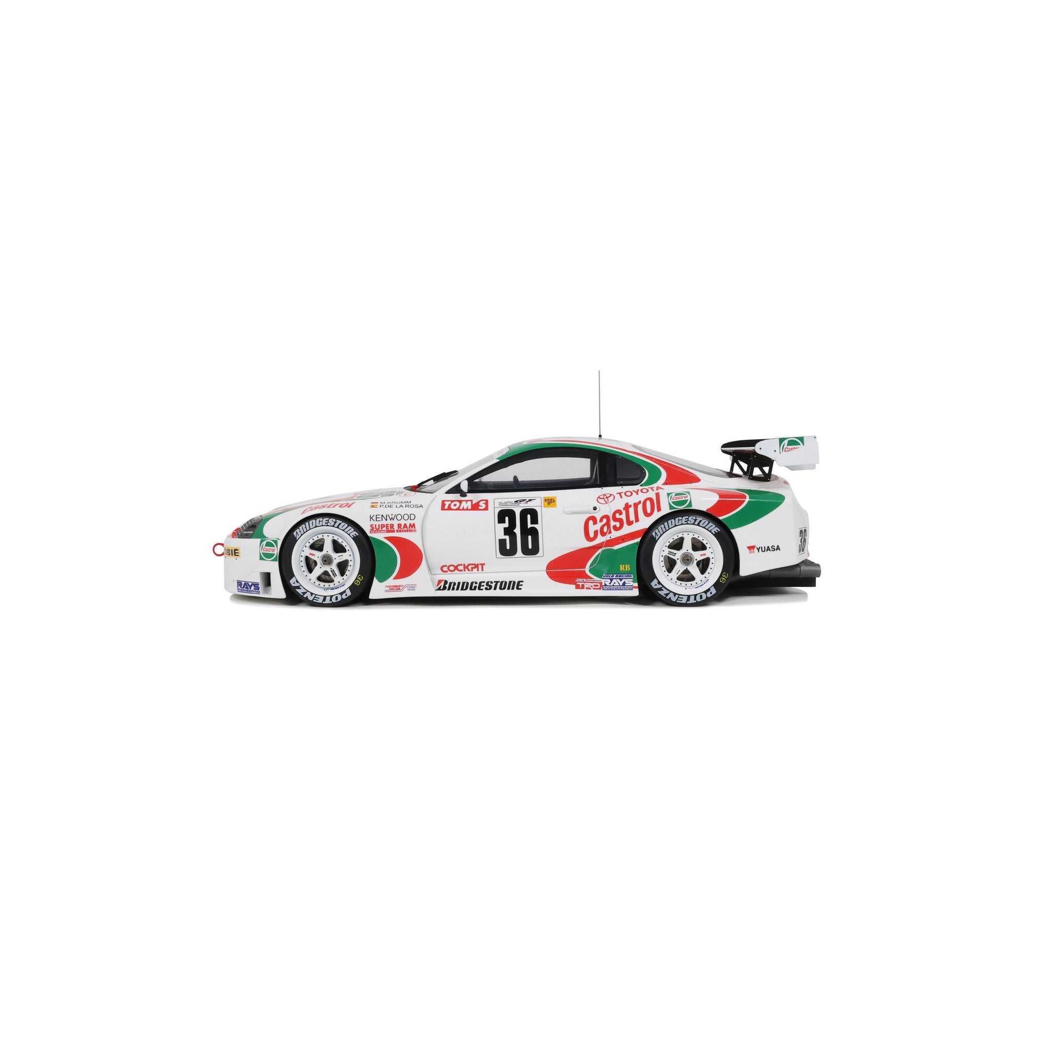 Pre-Order) 1:18 1997 JGTC -- #36 Castrol TOM's Toyota Supra Racing GT