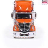 1:64 2010 International Lonestar -- Orange and Green -- IXO Models Truck