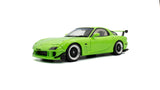 1:18 Mazda RX7 (FD3RS) 1999 Solido Works -- Neon Green -- Solido