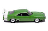 1:43 Dodge Charger Daytona 1969 -- Green w/White Stripe -- IXO Models