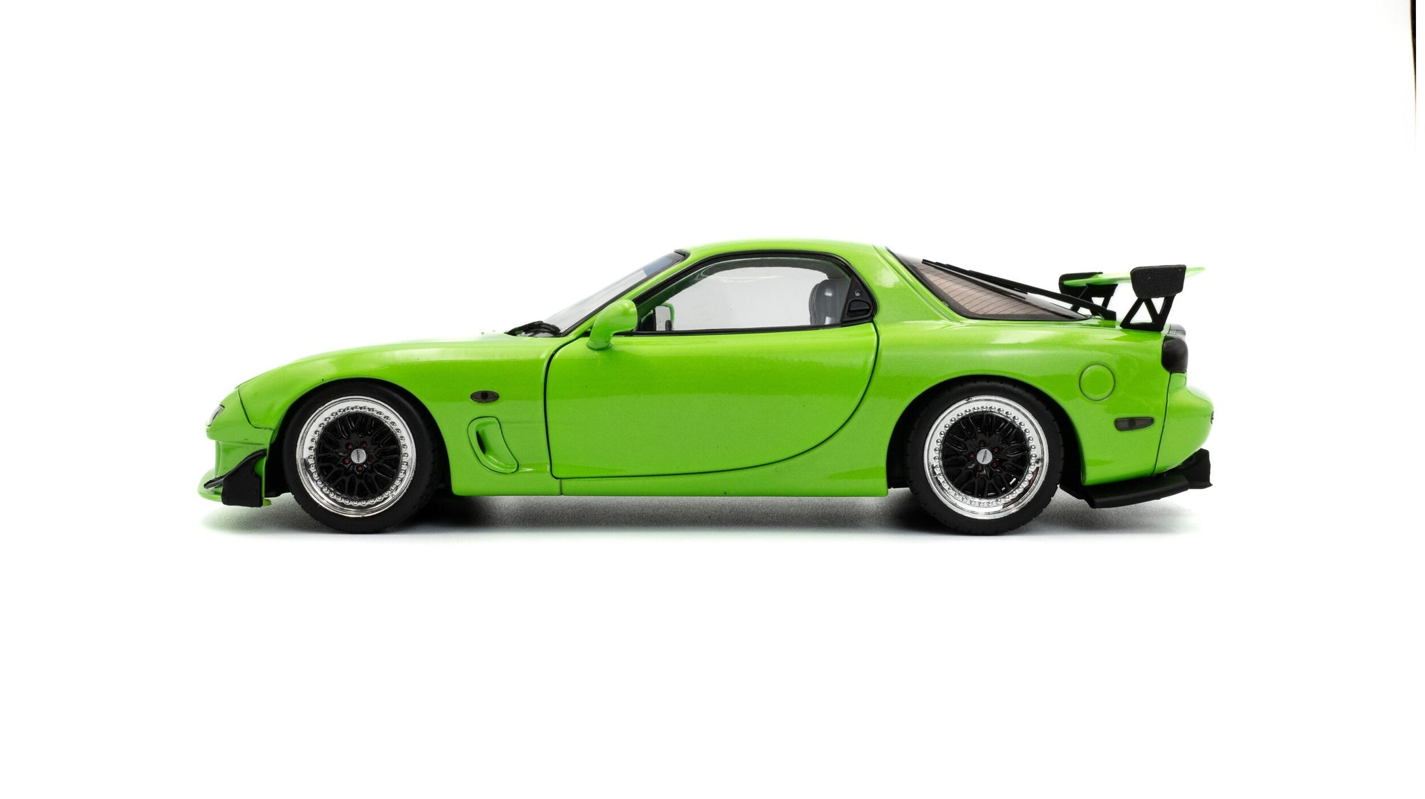 Fdr Rx7 Green 1:18 Mazda RX7 (FD3RS) 1999 Solido Works -- Neon Green -- Solido