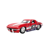 1:24 1963 Chevrolet Corvette -- #63 Red/White/Blue -- JADA: Big Time Muscle