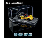 1:64 2005 Chevrolet Corvette C6 R -- #69 Yellow/Black -- Majorette: Collection