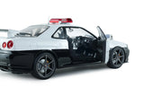 1:18 Nissan Skyline R34 GTR -- Japanese Police -- Solido Modified