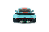 1:18 Porsche 911 (930) KS-R Modified -- Light Blue/Orange -- Solido