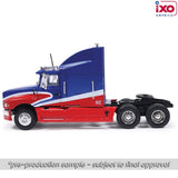 1:64 1990 Ford Aeromax -- Red / Blue -- IXO Models Truck