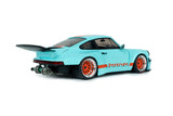 1:18 Porsche 911 (930) KS-R Modified -- Light Blue/Orange -- Solido
