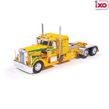 1:64 1962 Peterbilt 350 -- Yellow with Green Flames -- IXO Models Truck