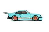 1:18 Porsche 911 (930) KS-R Modified -- Light Blue/Orange -- Solido