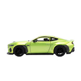 1:24 2025 Ford Mustang RTR Spec 5-D -- Lime Green -- JADA: Pink Slips