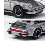 1:64 1975 Porsche 911 (930) Turbo -- Silver -- Majorette: Collection Deluxe