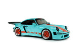 1:18 Porsche 911 (930) KS-R Modified -- Light Blue/Orange -- Solido