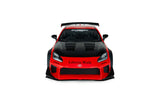 1:18 Toyota GR86 Liberty Walk -- Red / Black -- Solido