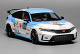 1:18 Honda Civic Type-R (FL5) -- Idemistu Motion Blue -- Motorhelix M85322