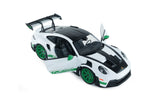 1:18 Porsche 911 (992) GT3 RS 2024 -- White w/Green Stripes -- Solido