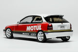 1:18 Honda Civic Type R (EK9) -- MOTUL Red/White -- Motorhelix M85012