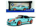 1:18 Porsche 911 (930) KS-R Modified -- Light Blue/Orange -- Solido