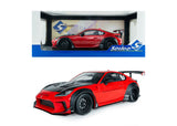 1:18 Toyota GR86 Liberty Walk -- Red / Black -- Solido