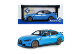 1:18 BMW M3 (G80) M-Performance 2024 -- Daytona Beach Blue -- Solido