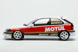 1:18 Honda Civic Type R (EK9) -- MOTUL Red/White -- Motorhelix M85012
