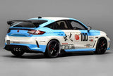 1:18 Honda Civic Type-R (FL5) -- Idemistu Motion Blue -- Motorhelix M85322