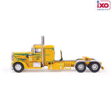 1:64 1962 Peterbilt 350 -- Yellow with Green Flames -- IXO Models Truck