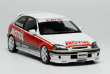1:18 Honda Civic Type R (EK9) -- MOTUL Red/White -- Motorhelix M85012