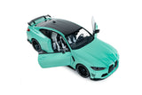 1:18 BMW M4 (G82) M-Performance 2025 -- Turquoise -- Solido