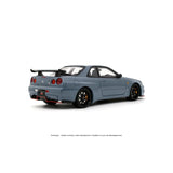 (Pre-Order) 1:18 Nissan Skyline GTR (BNR34) w/ Body Kit -- Stealth Grey -- Ottomobile